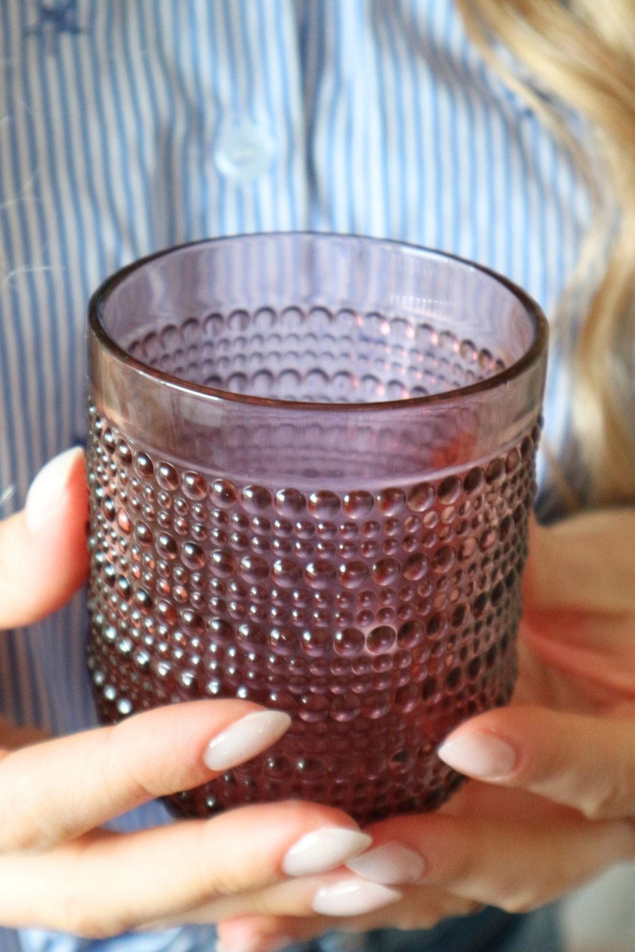 Item International Ermes Ermes - Bicchiere di vetro rosa 240ml | Item International