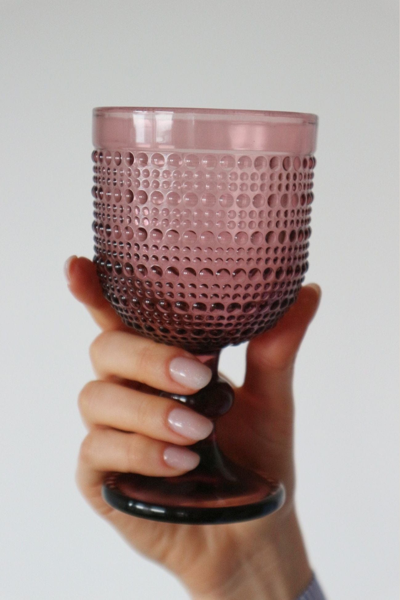Item International Ermes Ermes - Calice di vetro rosa 240ml | Item International