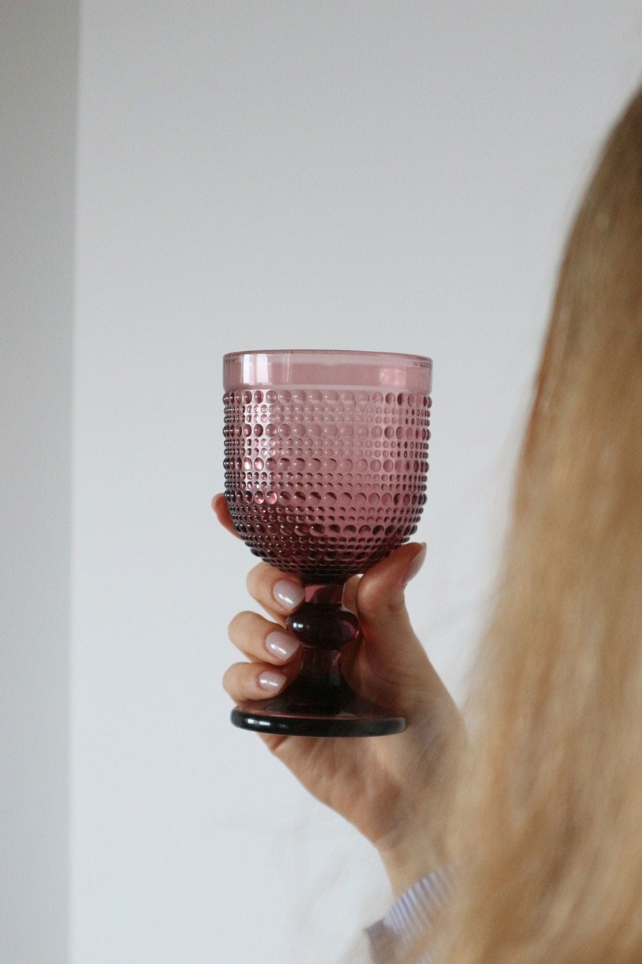Item International Ermes Ermes - Calice di vetro rosa 240ml | Item International
