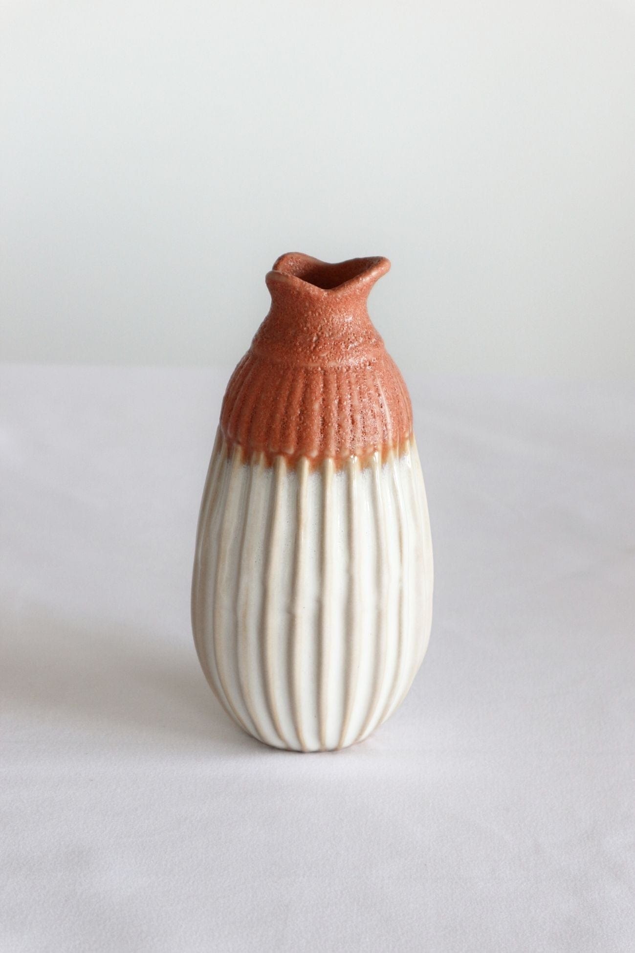 Item International Jaul Jaul - Vaso sfumato in ceramica in stile etnico | Item International