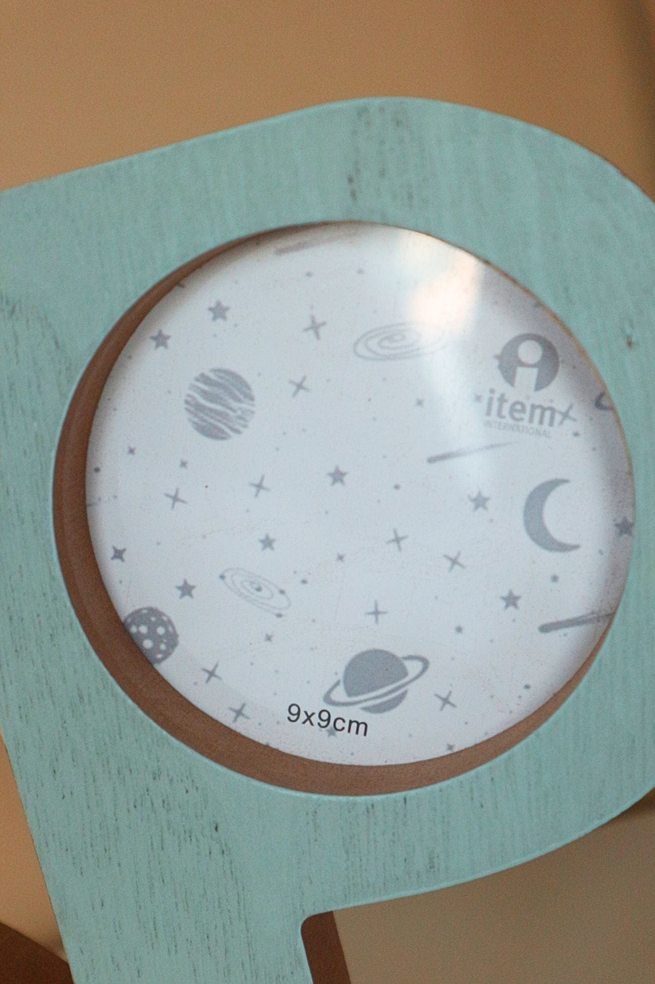 Item International Space Space - Portafoto decorativo in legno per bambini | Item International