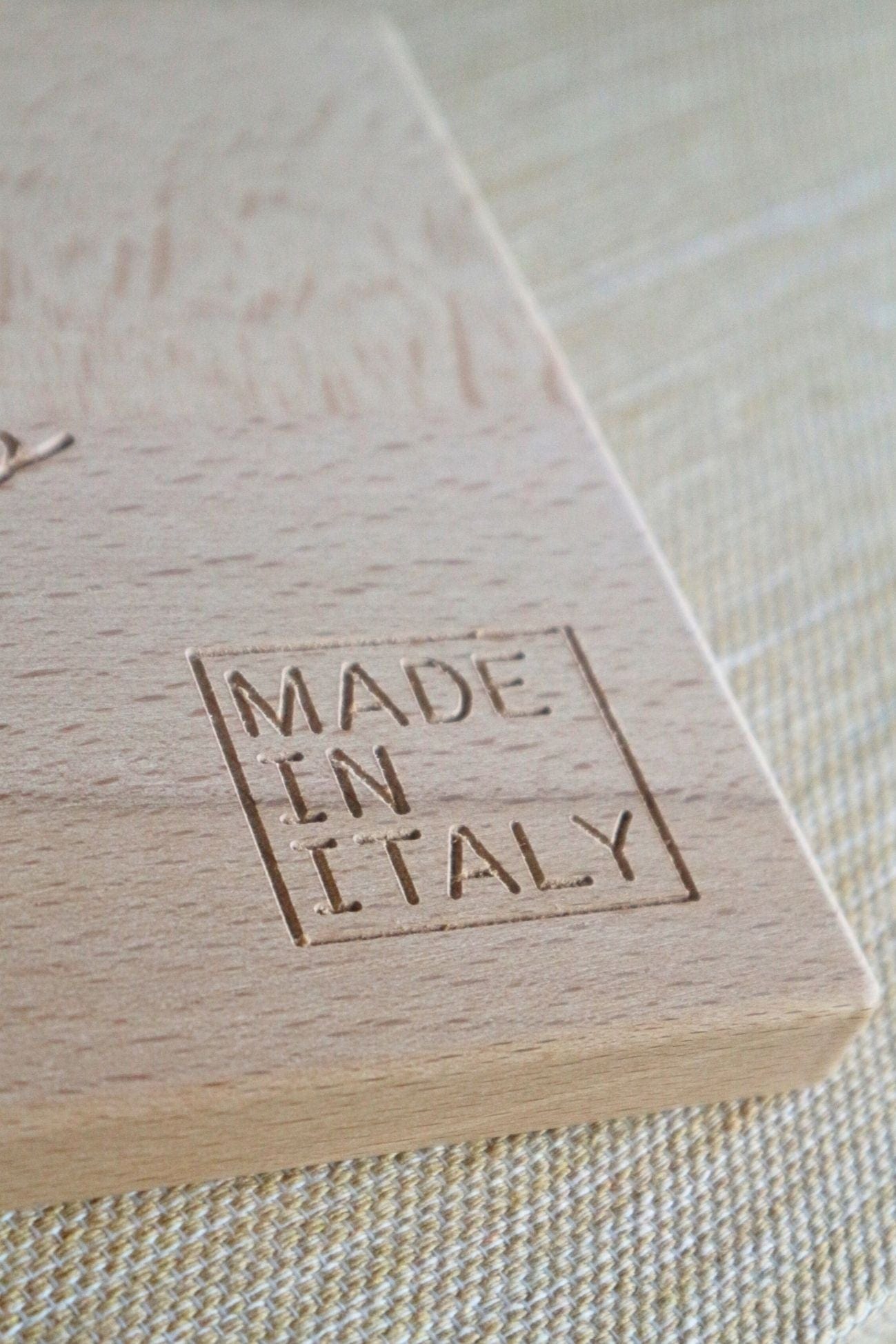 Luxe Lodge Firma Firma - L'appetito vien mangiando - Tagliere in legno di faggio Made in Italy | Luxe Lodge