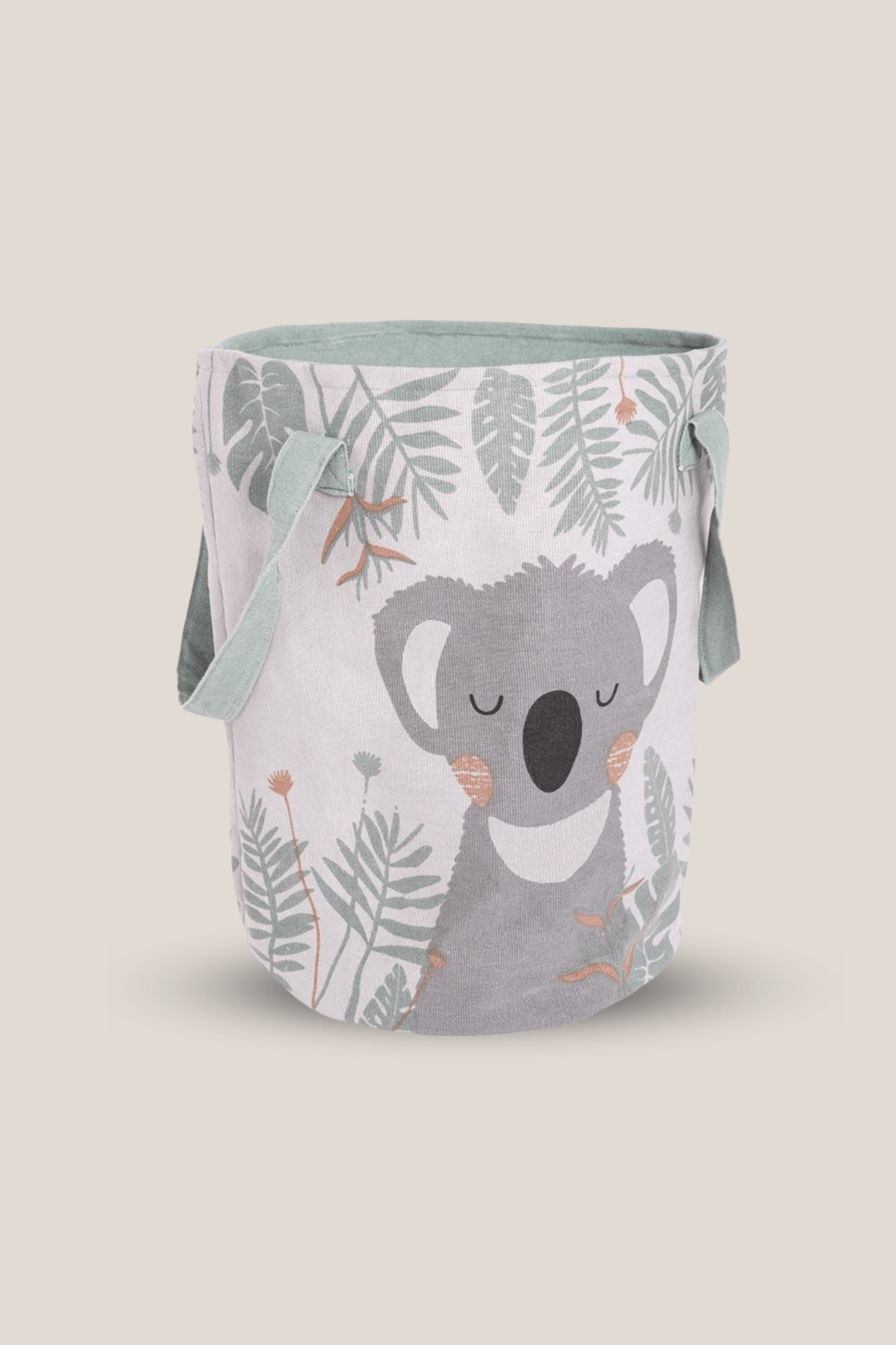 Nattiot Nisù Koala - Cesto portaoggetti in cotone per bambini