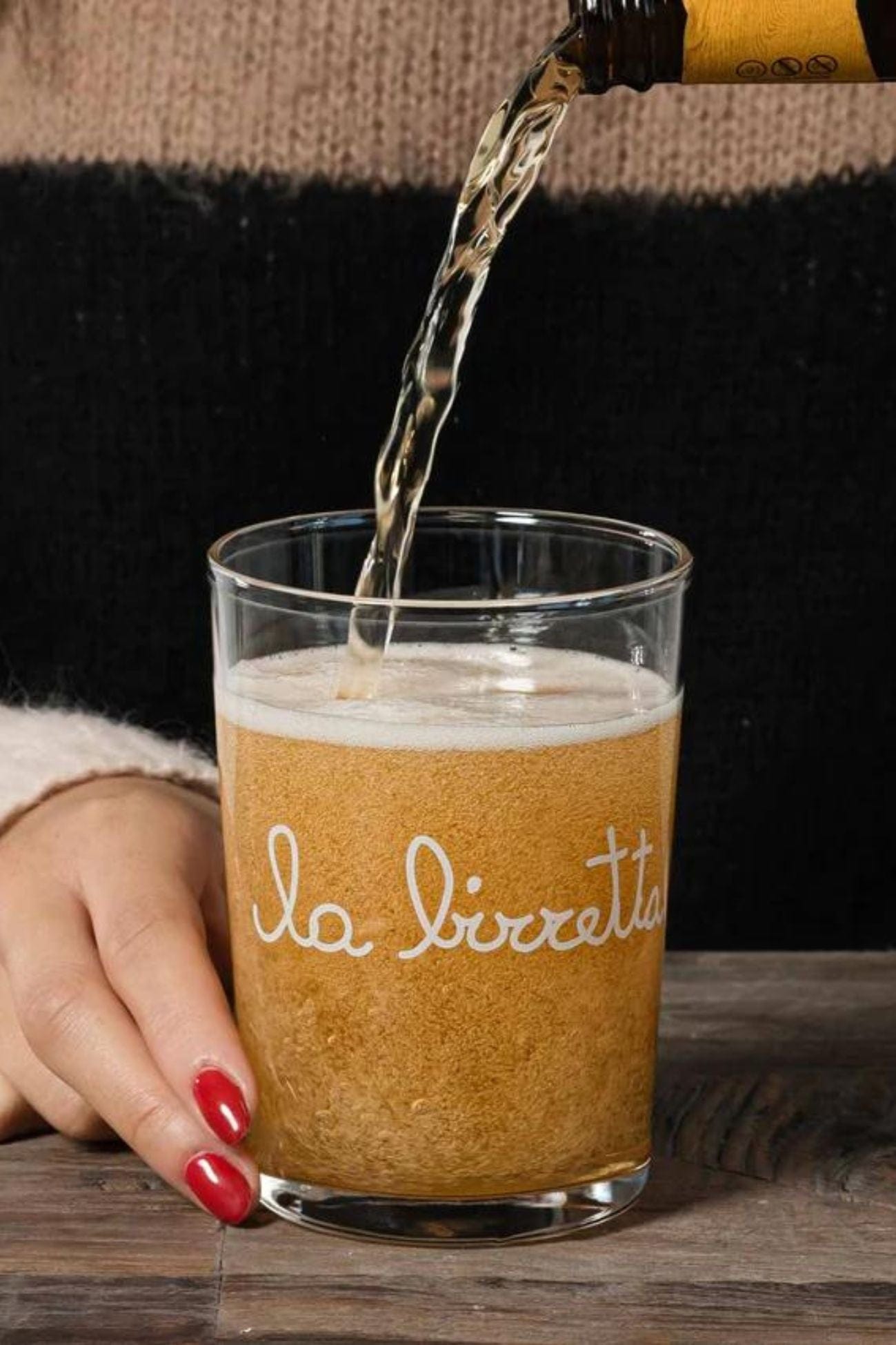 Simple Day La Birretta La Birretta - Bicchiere in vetro temperato La birretta 50cl | Simple Day