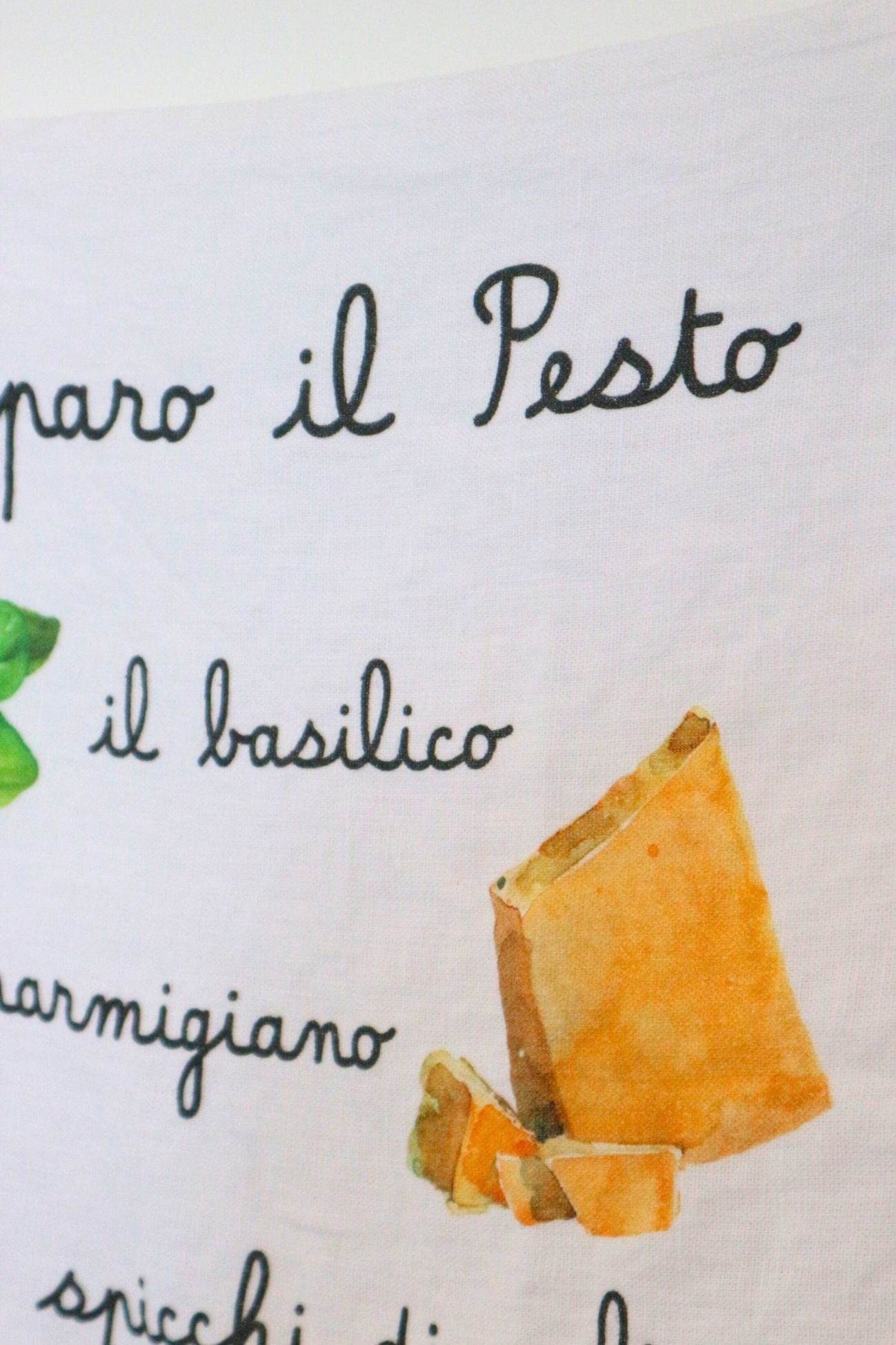 Simple Day Pesto Pesto - Canovaccio in lino Pesto | Simple Day
