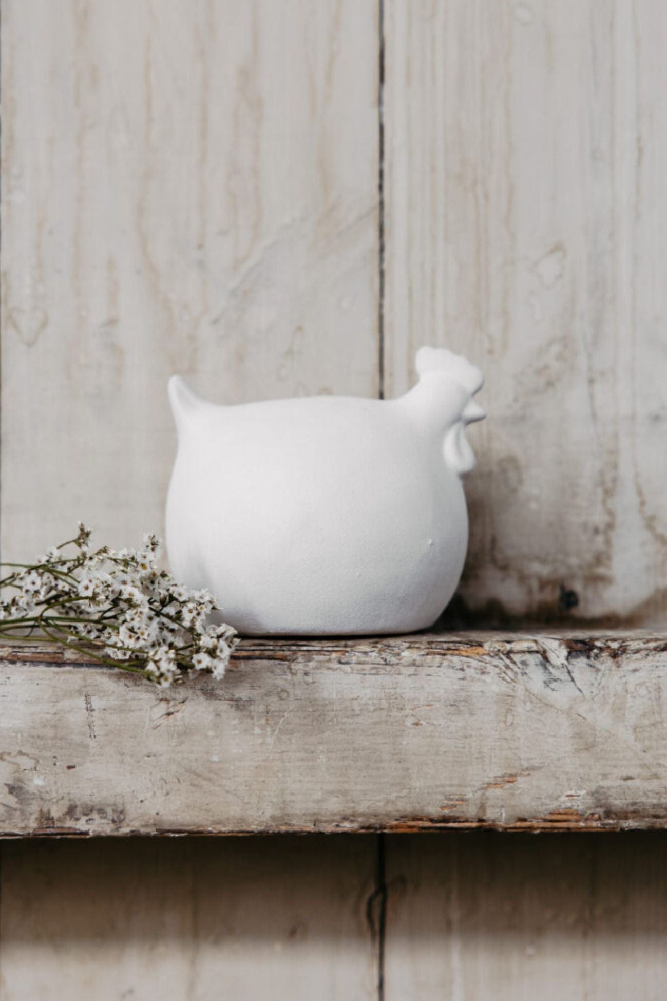 Storefactory Scandinavia Ruth Ruth - Gallinella decorativa in ceramica bianca | Storefactory Scandinavia Medio