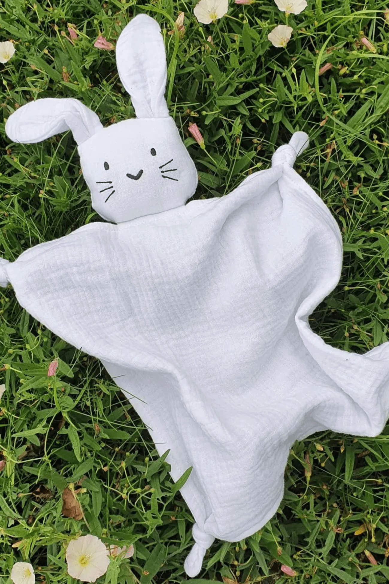 Summerville Organic Ven Doudou coniglietto in cotone biologico per bambini