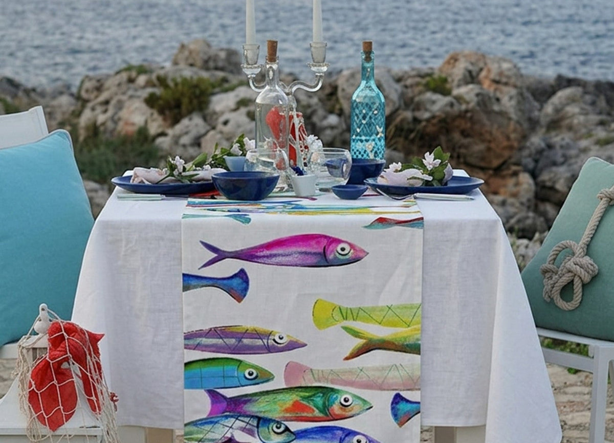 Poisson Bleu Runner - Dettaglio orizzontale